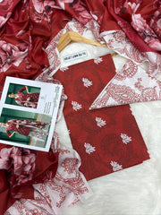 Sapphire Printed Lawn 3 Piece Suit Dubai - Summer 2026 | Code FF-5019 Design E