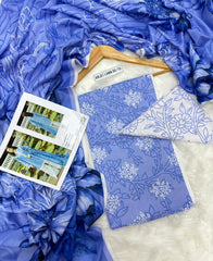 Sapphire Printed Lawn 3 Piece Suit Dubai - Summer 2026 | Code FF-5019 Design A
